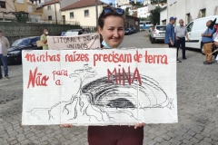 Protesto em Barco