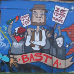 Grafitti na Avenida de Ceuta, Alcântra, Lisboa