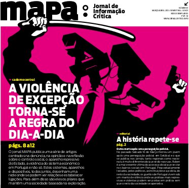 Conversa à volta do MAPA - A violência de excepção torna-se a regra do dia-a-dia