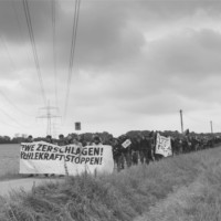 Construindo a resistência nas margens duma mina de carvão