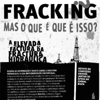 Fracking? Mas o que é isso? conversa e jantar dia 25