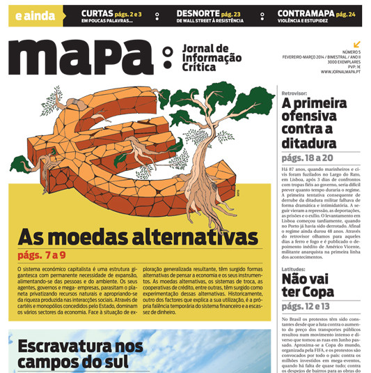 Saiu o Nº5 do Jornal Mapa