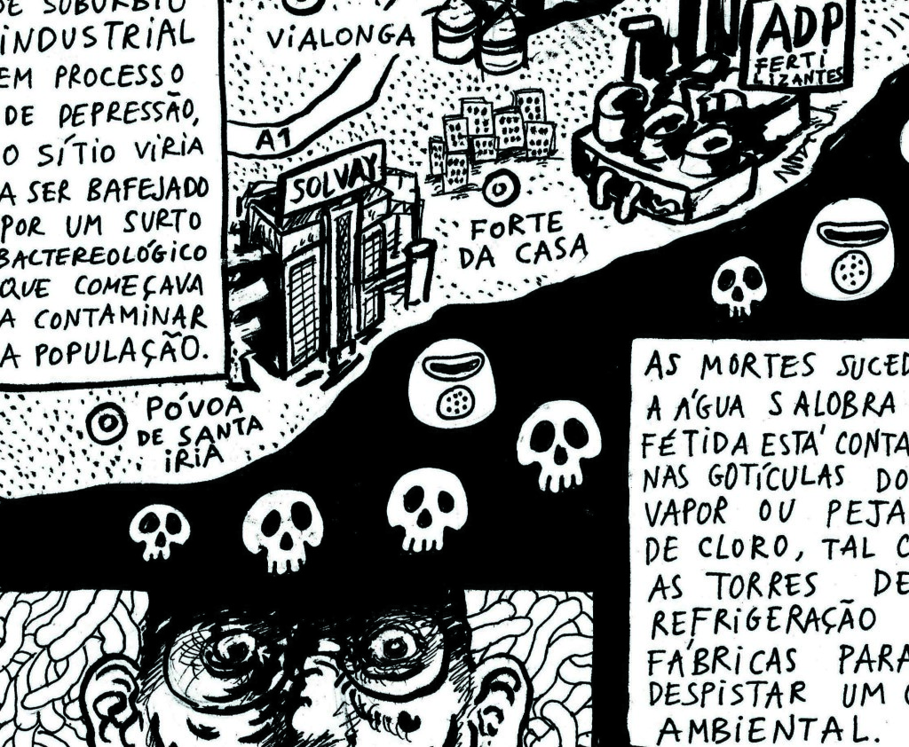 Morte na Póvoa de Sta Iria (Mapa Borrado #8)