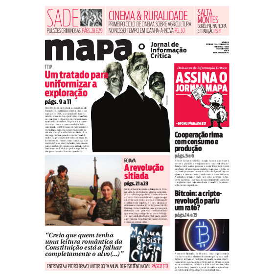 Saiu o nº8 do Jornal Mapa