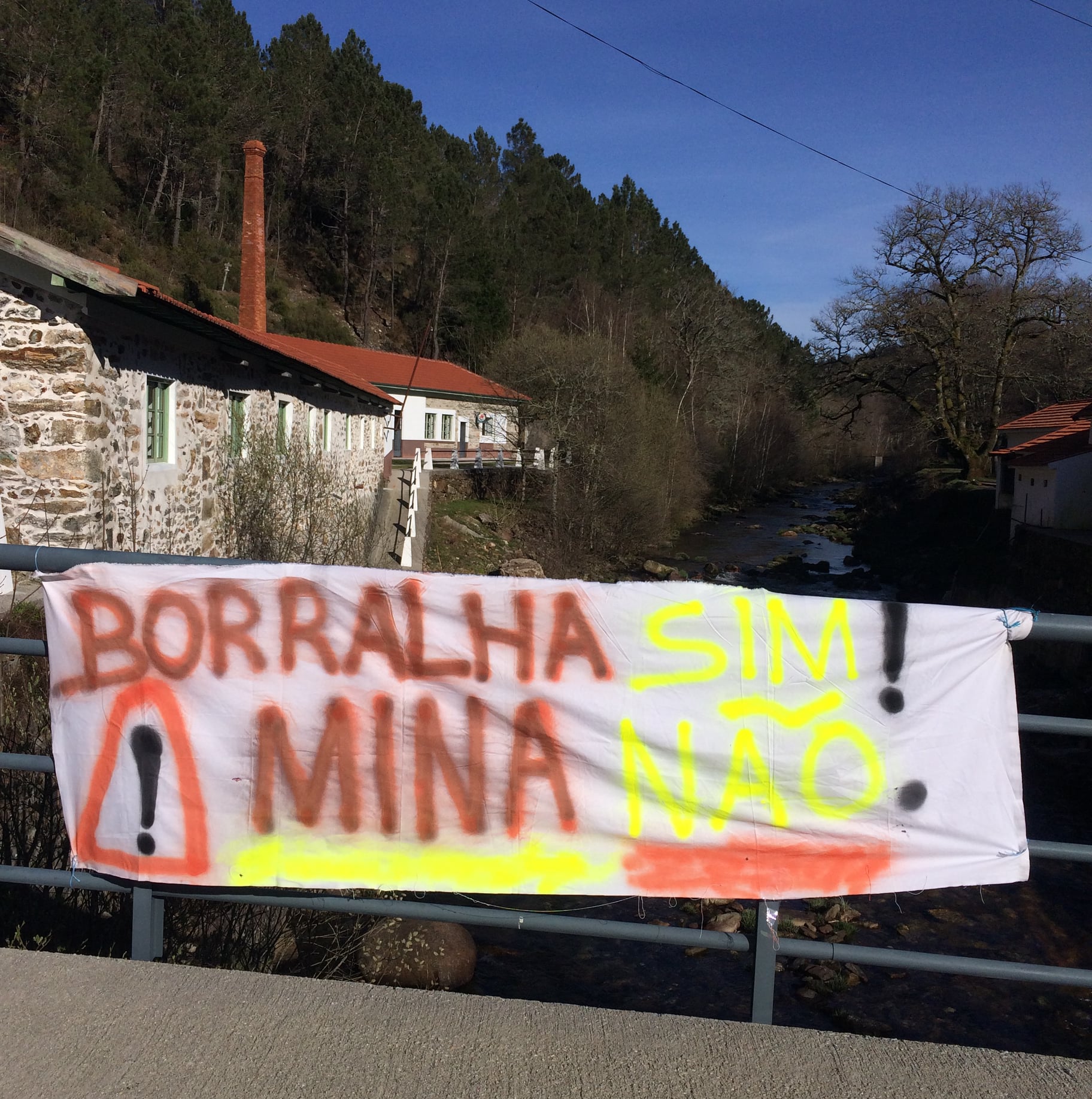 O regresso do fantasma das minas da Borralha