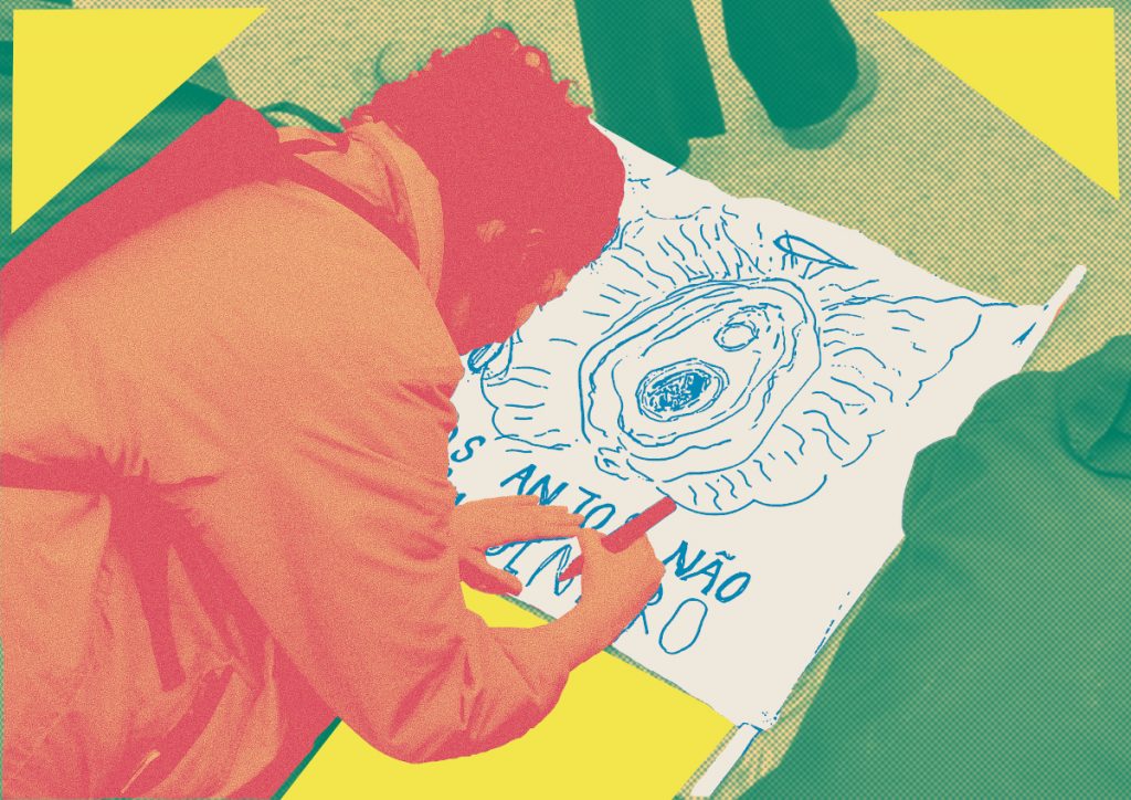 Este país não é para mulheres - Jornal Mapa. Ilustração: Catarina Leal