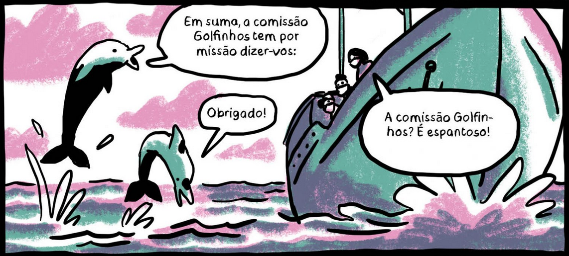 IV. A comissão Golfinhos