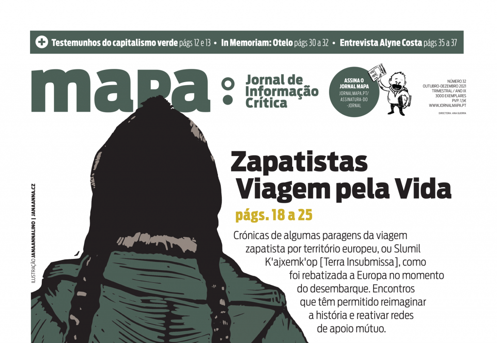 Está nas ruas o número 32 do Jornal MAPA!