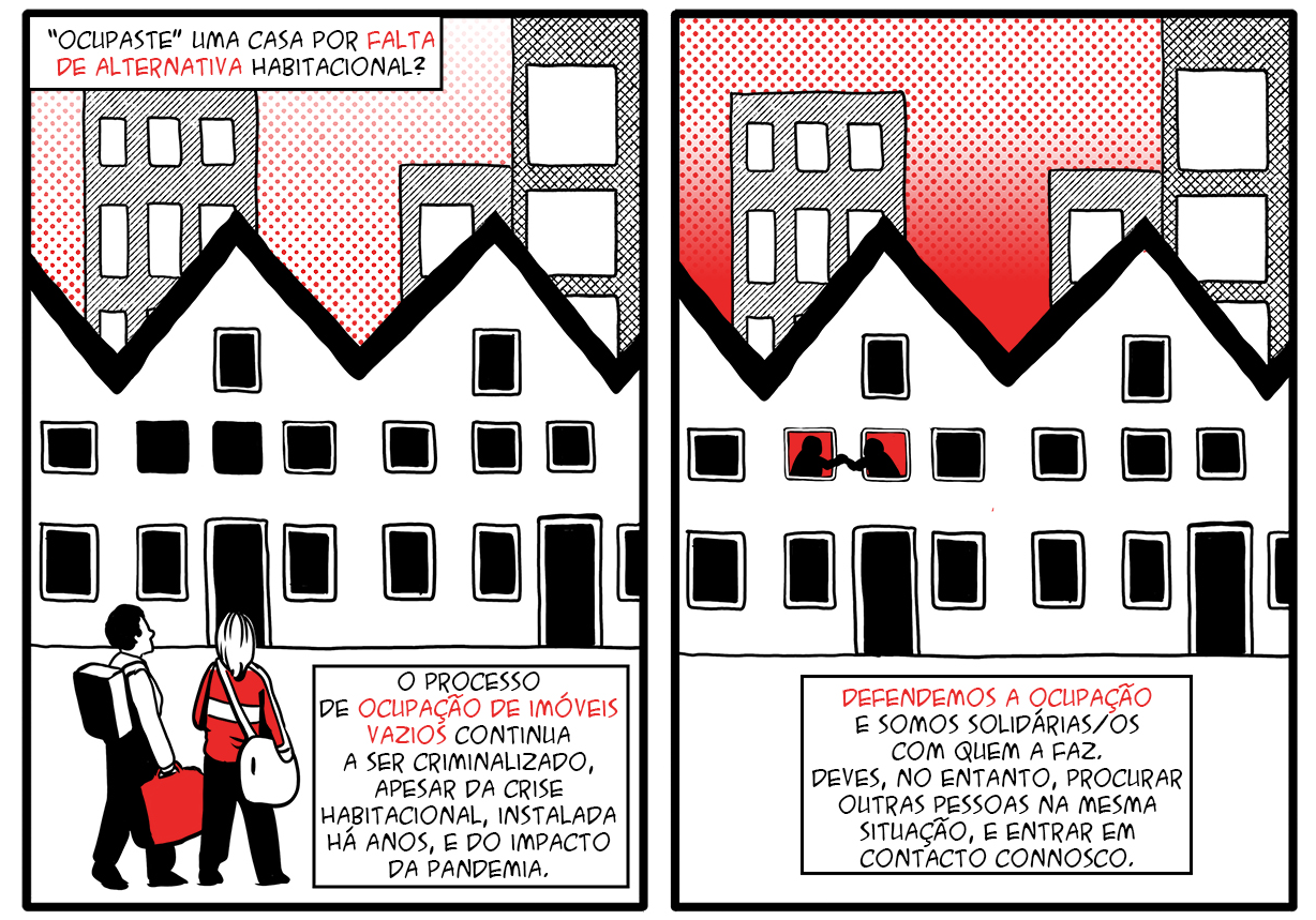 Ocupar casas, um direito à habitação