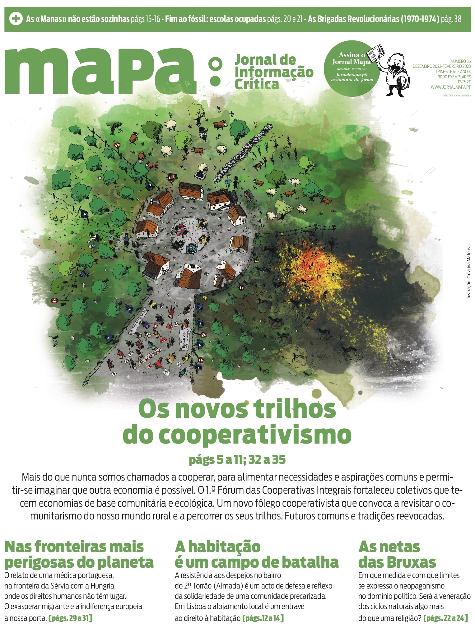 Está nas ruas mais uma edição do Jornal MAPA (edição 36 – Dez/Fev)