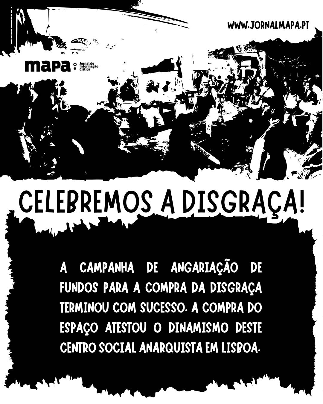 Celebremos a Disgraça!